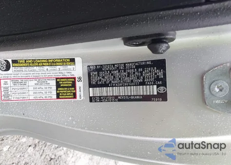 2008 Toyota Camry Solara Sport from USA, damaged, VIN 4T1FA38P28U149777